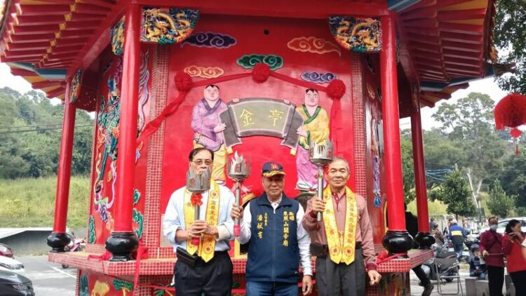 高雄東照山關帝廟隆重舉辦「武財神趙公明開光暨金爐重啟開火迎財庫」儀式