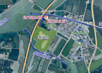 台南持續推動北門區老舊抽水機組更新，強化防汛能量