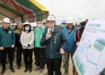 臺南市政府積極辦理凱米颱風災後復建，後壁區後鎮排水2.98億元重建啟動！