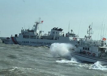 元旦後中國海警侵擾金門！海巡署艦艇嚴陣部署-成功驅離敵方船隻