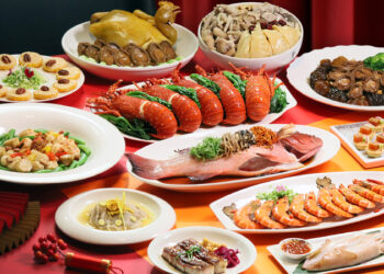 高雄萬豪酒店享新春餐飲盛宴-中西饗宴、年菜外帶、海陸及蔬食-buffet-一應俱全-【