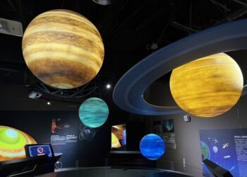 臺南南瀛天文館常設展重新開幕-六星連珠來報喜