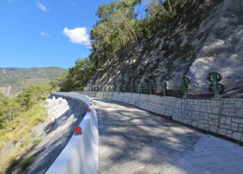 高市桃園區梅山一號聯絡道災後復建工程完工-提升原鄉農業運輸安全