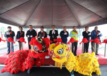 海巡署第五岸巡隊中芸安檢所新建廳舍正式啟用，提升海巡工作效能與生活品質