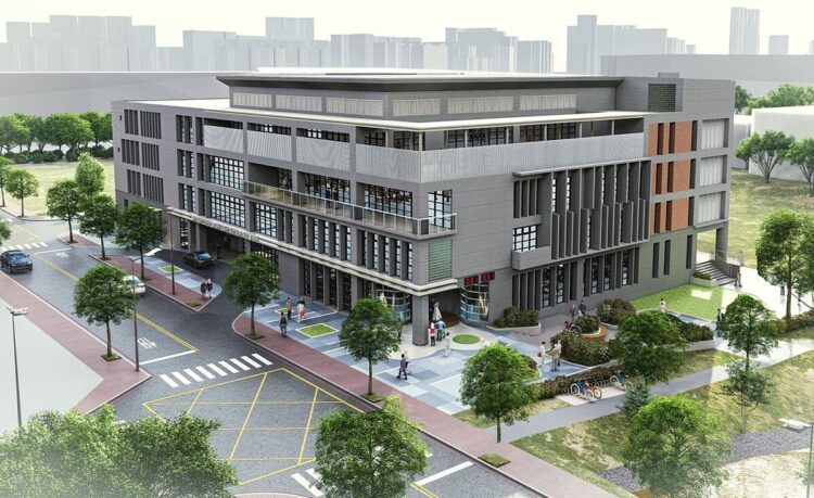 竹北人口近22萬!地政戶政辦公大樓 最快2年後完工 竹北人口近22萬!地政戶政辦公大樓-最快2年後完工