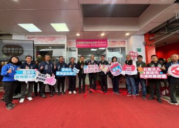 臺南市實物愛心銀行第五區分行揭幕-黃偉哲感謝高雄市社福慈善總會攜手扶-助南市弱勢民眾