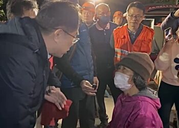 臺南市政府宣布今天（21日）楠西區停止上班停止上課，以利災後復原