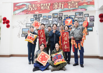 賴清德總統春節勗勉東部地區國軍部隊：感謝堅守崗位守護家園，盼朝野合作支持國防預算