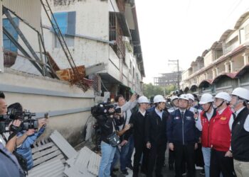 行政院長卓榮泰赴玉井、楠西勘災慰問-持續支援台南復原