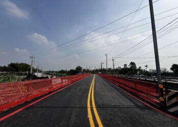 竹田鄉過溝橋便橋開放通行