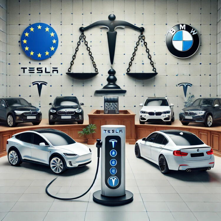 特斯拉與bmw提訴-反對歐盟對中製電動車徵稅