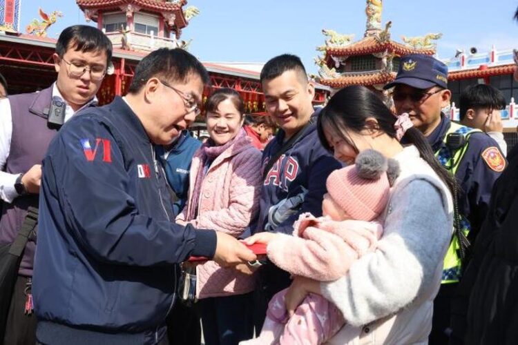 乙巳年大年初一-黃偉哲新營同濟宮、柳營代天院參拜祈求風調雨順四境平安