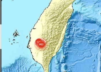 地牛初三來拜年-台南清晨4.4極淺層地震9縣市有感