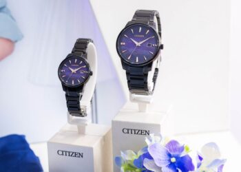 與 Hebe 田馥甄戴對錶！ CITIZEN 推出情人節限定款「紫夜星河」