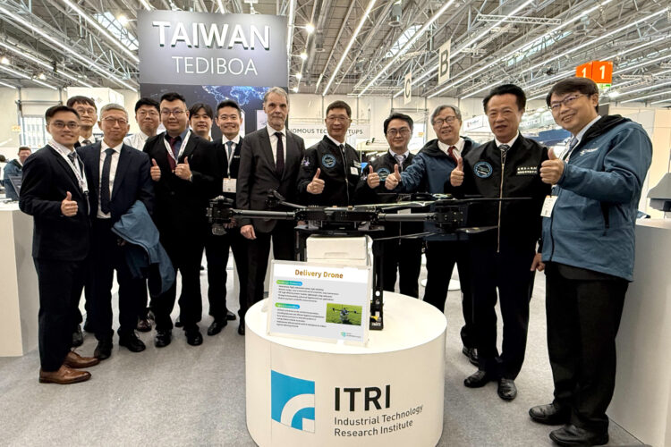 德無人機系統展 工研院報到 全力搶攻歐洲市場
