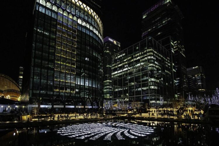 月津港燈節作品躍上國際,閃耀倫敦光節 月津港燈節作品躍上國際,閃耀倫敦光節