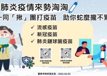 肺炎疫情來勢洶洶，一同「揪」團打疫苗