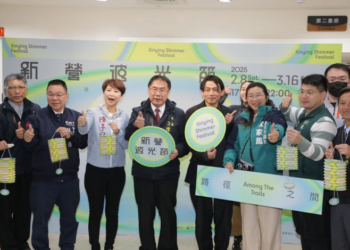 第二屆新營波光節隆重揭幕！以「路徑之間」主題呈現城市光影藝術