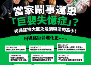 當家鬧事還患「巨嬰失憶症」？-柯建銘搞大罷免是裝糊塗的高手！