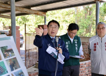 0121震災重建各界善心不斷-黃偉哲視察災後重建進度感謝公私協力助災民