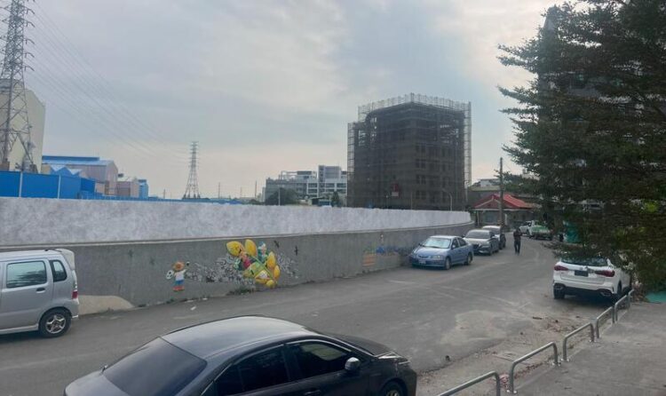 典寶溪流域辦理工程改善-高排水防洪牆長度約9公里