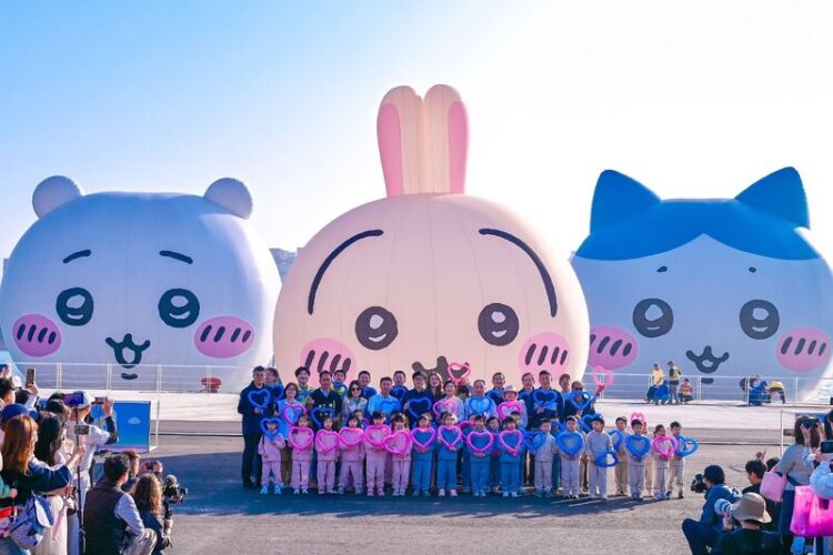 突破600萬人次參觀高雄冬日遊樂園畫句點-吉伊卡哇合體道別