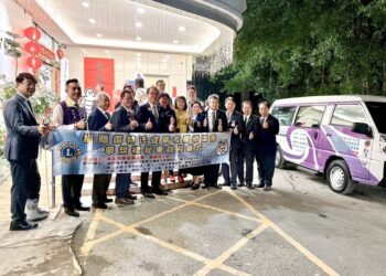 高雄市獅子會攜手捐贈福祉車，助力雷特氏症病友出行無礙