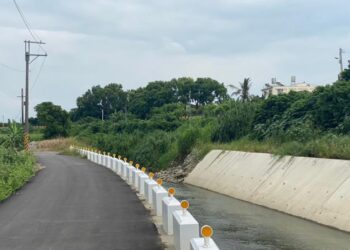 黃偉哲市長爭取經費辦理溪尾排水護岸改善-提升區域防洪效益