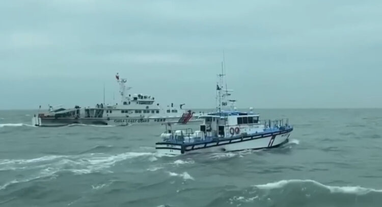 中國海警再擾金門-海巡機先部署驅離