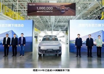 2024年中國汽車銷量突破3100萬輛-新能源車佔比創新高