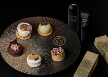 高雄洲際酒店攜手-shiseido-資生堂國際櫃推出春季聯名下午茶！