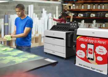 Canon發表最新大型繪圖機，高速高產、增豔升級效率更高