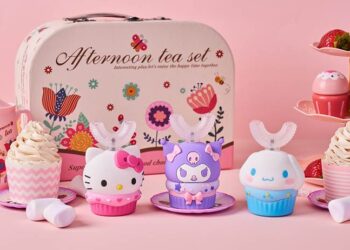 三麗鷗甜點風暴來襲 兒童U型與攜帶款電動牙刷萌翻粉絲心