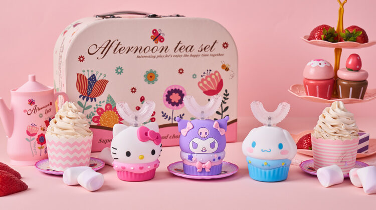 三麗鷗甜點風暴來襲 兒童U型與攜帶款電動牙刷萌翻粉絲心 三麗鷗甜點風暴來襲 兒童U型與攜帶款電動牙刷萌翻粉絲心