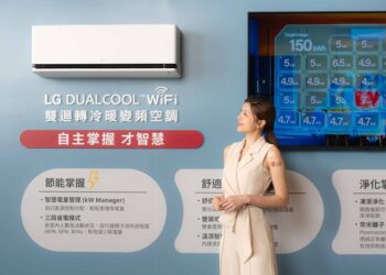 LG 全球首創「智慧電量管理」空調登場，打造主動式節能新生活