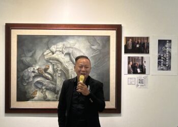 當中醫遇上藝術！陳明順「心情點滴」展出-以畫筆書寫人生