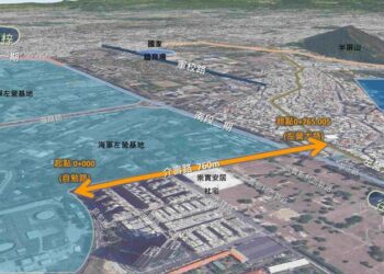 串聯崇實社區與濱海聯外道路-介壽路3月底開工拓寬