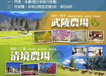 輔導會推出高山農場優惠活動-嘉惠現役官兵與軍校生