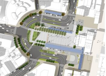 臺南火車站站前廣場改善工程，啟動都市計畫變更