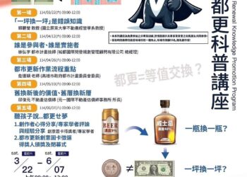 都更「一坪換一坪」？都發局科普講座破迷思