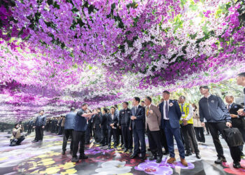 臺灣國際蘭展盛大開幕-賴清德總統邀請國人前來臺南體驗蘭花之美-傳達臺灣文化軟實力