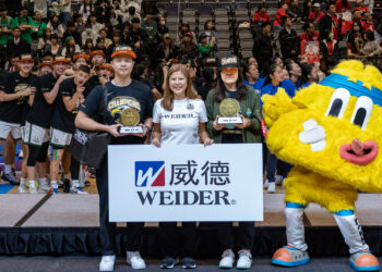 hbl總冠軍！松山葉韋喬、北一駱燕萍教練獲威德「最佳教練獎」