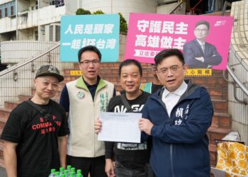 賴瑞隆設立罷藍委行動連署站- 呼籲就近連署挺台灣救民主
