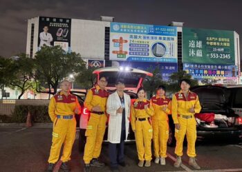 緬甸強震-高醫急診醫護深夜啟程集結待命