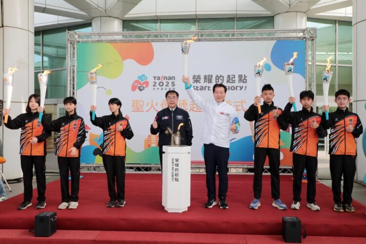 114年全中運聖火本島傳遞由臺南起跑 黃偉哲邀4/19-24來臺南觀賽 114年全中運聖火本島傳遞由臺南起跑-黃偉哲邀4/19-24來臺南觀賽