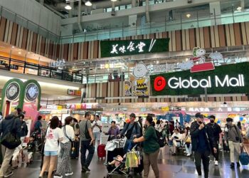 兒童清明連假人潮湧現-global-mal新左營車站業績大增15%