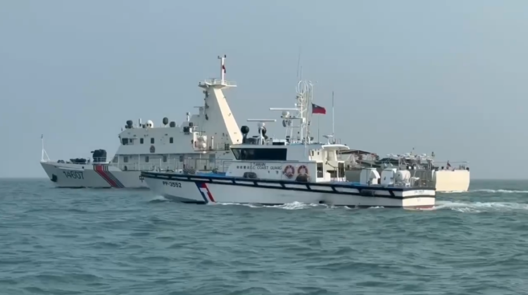 罔顧兩岸和平 ,中國海警隱身暗船再擾金門,海巡署巡防嚴陣以待強力對應來犯 罔顧兩岸和平-,中國海警隱身暗船再擾金門,海巡署巡防嚴陣以待強力對應來犯