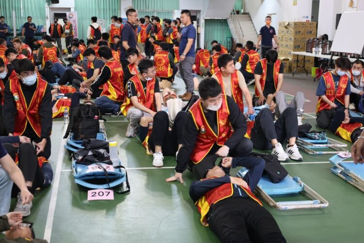 南市府精進備役役男防災救護,厚實全社會防衛韌性 南市府精進備役役男防災救護,厚實全社會防衛韌性