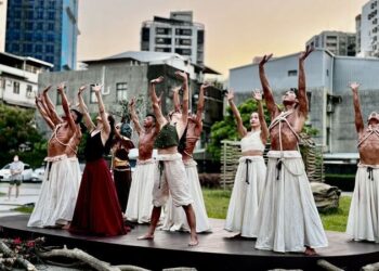 太古踏舞團《太陽之舞》屏縣王船文化館沉浸式展演