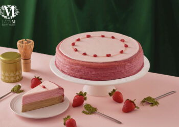 lady-m南臺灣首次快閃！高雄義享時尚廣場4/17正式開幕-「草莓抹茶千層蛋糕」獨家登場！